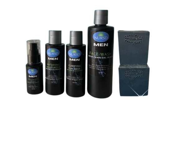 NURSD MEN Complete 5-Step Face Care Kit