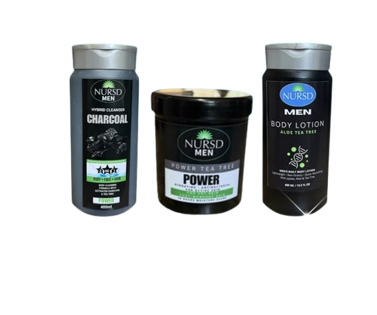 NURSD MEN Complete Body & Shower Care Kit